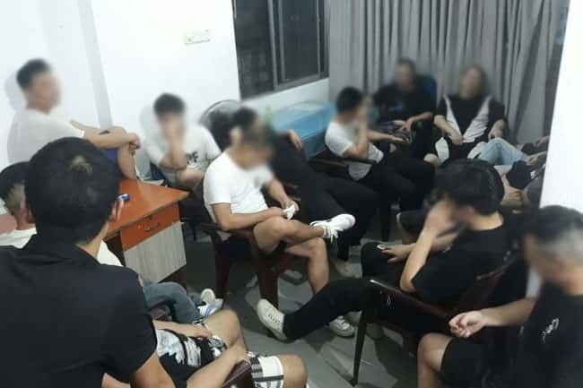 120 Chinese nationals arrested over online scams at luxury bungalow in Kundasale