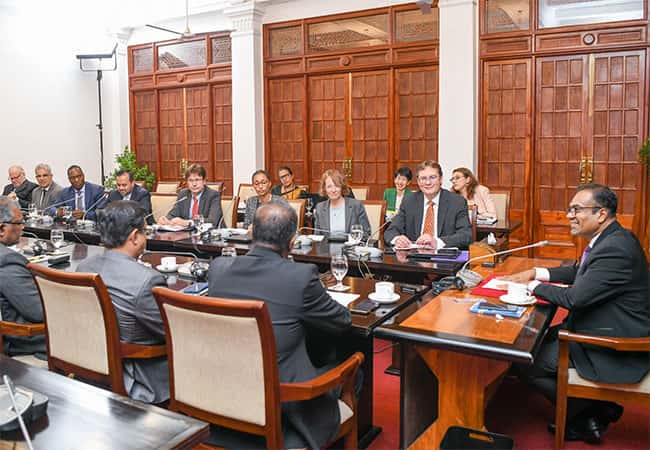 Sri Lanka says discussions with IMF on third review concluded successfully