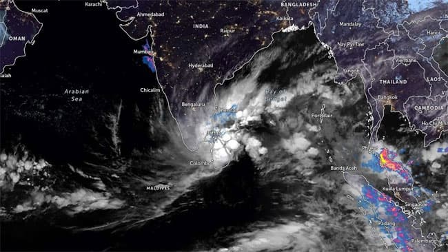 Deep depression’s influence on Sri Lanka’s weather to reduce after today