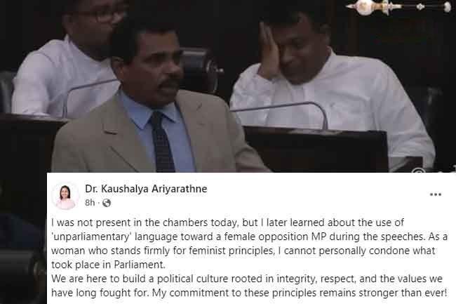 NPP MP hits out at Deputy Minister’s comments toward female opposition MP