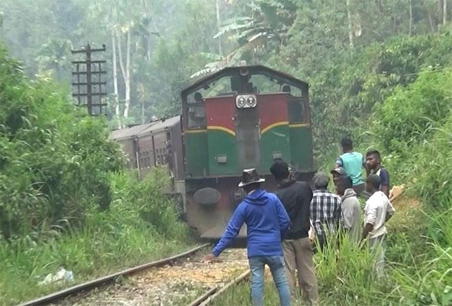 Train services on up-country line restored