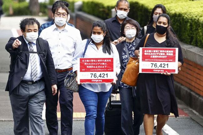 Family of Sri Lankan woman who died in Japan detention demand release of full footage