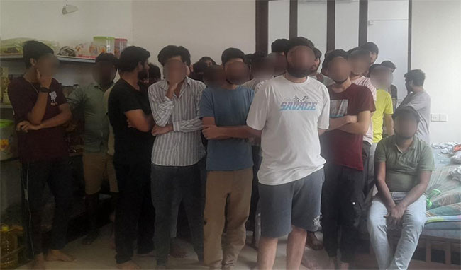 22 Indians with expired visas detained in Rajagiriya
