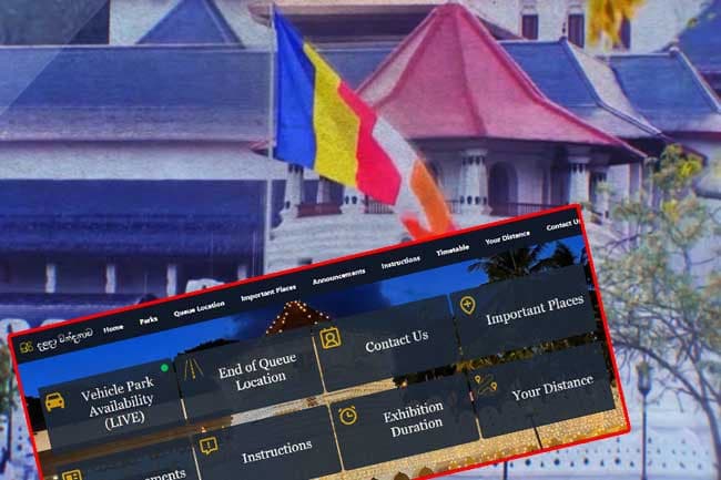 New website launched for real-time updates on ‘Siri Dalada Wandanawa’
