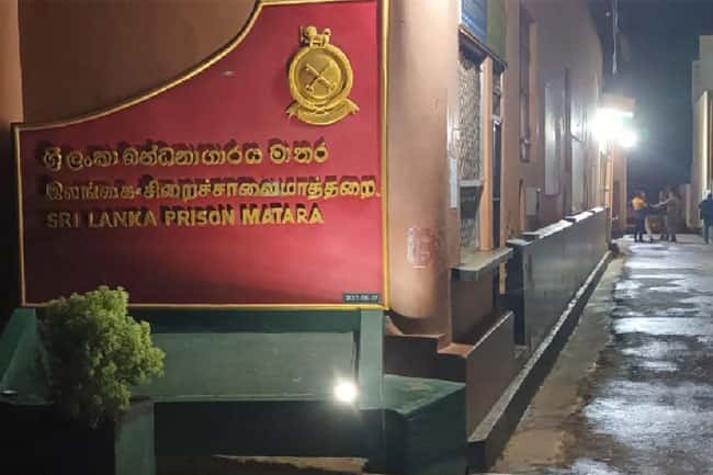 Tear gas fired as inmates clash in Matara Prison