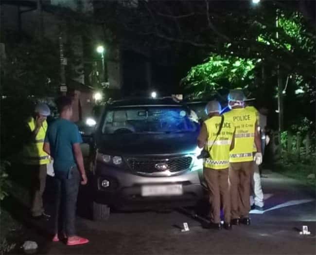 Shooting of Thusitha Halloluwa’s vehicle: 4 police teams probing CCTV footage