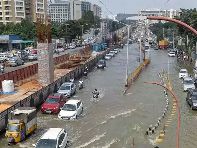 India’s ‘Silicon Valley’ flooded after heavy rains