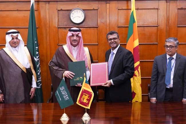 Sri Lanka and Saudi Fund sign agreements to restructure SAR 517 mn