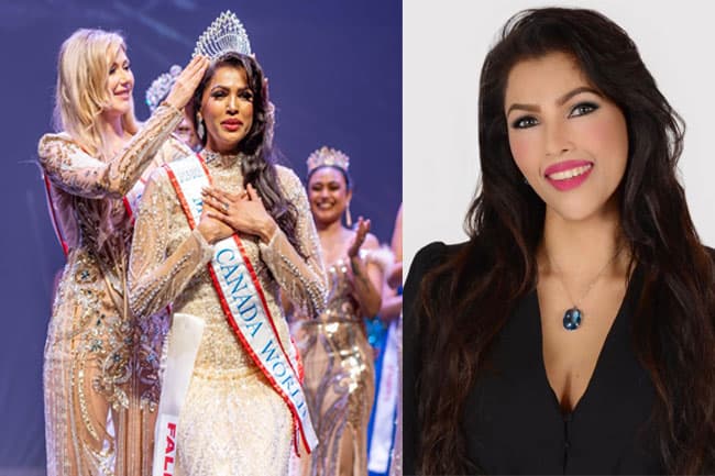 Fallon Shilanthi becomes first Sri Lankan Canadian to win Mrs. Canada World