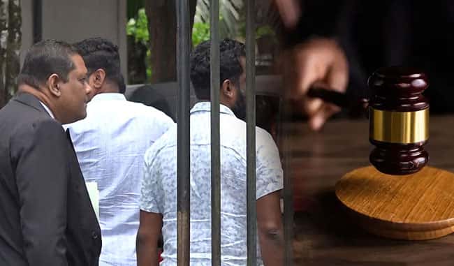 Rohitha’s son-in-law remanded; Jagath Vithana’s son granted bail