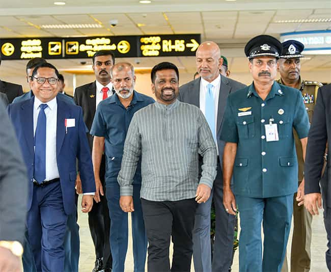 President Dissanayake leaves for official visit to Maldives
