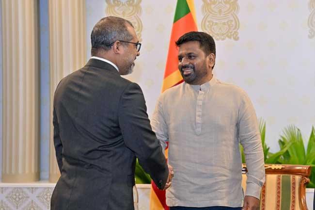 Maldivian FM reaffirms commitment to work closely with Sri Lanka to boost ties