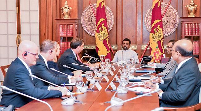 President meets top USTR officials, discuss potential US-SL trade deals