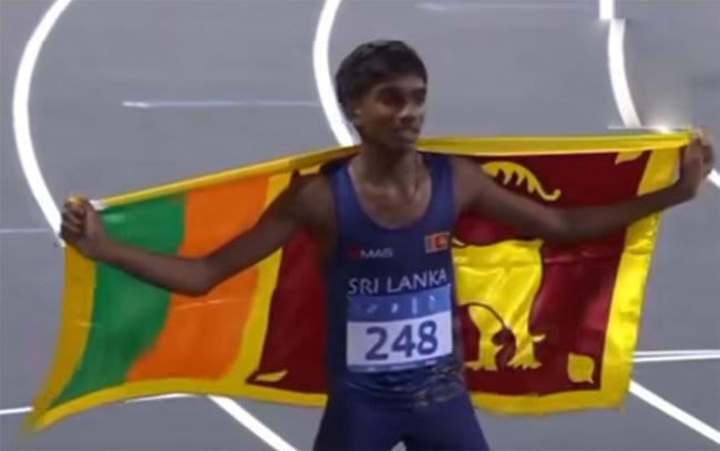 Sri Lanka’s Lahiru Achintha wins gold at Asian Youth Games 2025