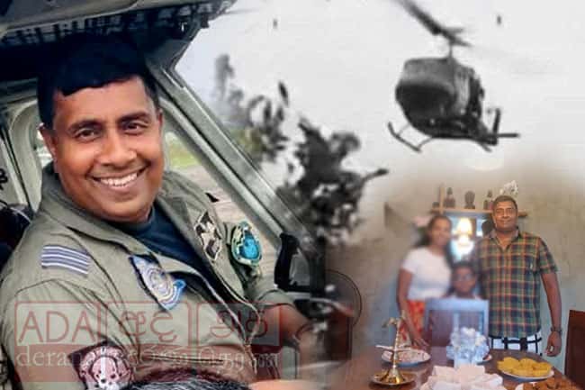 SLAF honors deceased pilot’s heroism in flood rescue mission in Wennappuwa