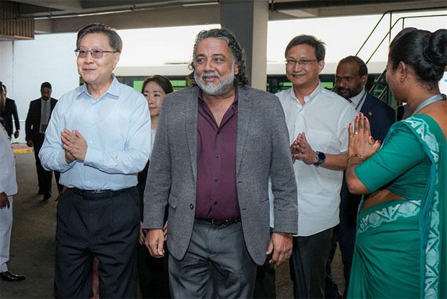 Vice Chairman of Standing Committee of National People’s Congress of China arrives in Sri Lanka