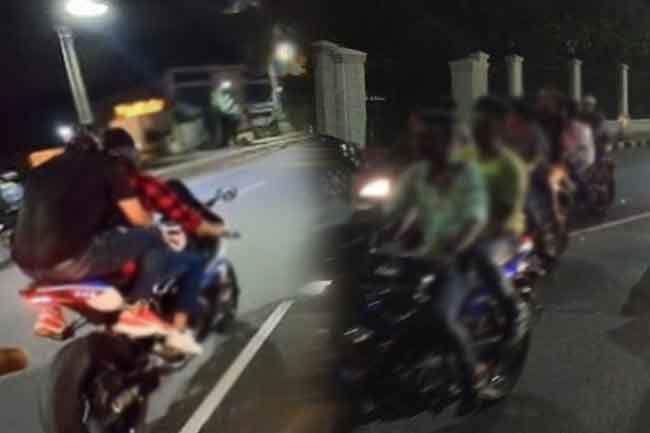 Seven youths arrested for illegal motorcycle racing in Panadura