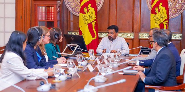 ADB re-affirms long-term support for Sri Lanka in meeting with President