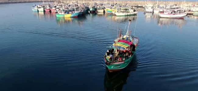 Multi-day fishing trawler with suspected narcotics brought to Dikkowita Harbour