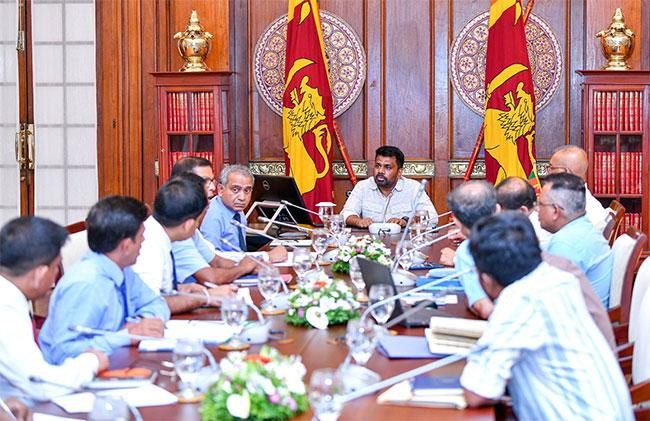 President chairs discussion on water management amidst dry weather