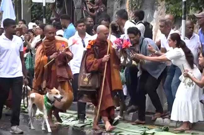 ‘Walk for Peace’ heads to Beligammana Rajamaha Viharaya in Mawanella today