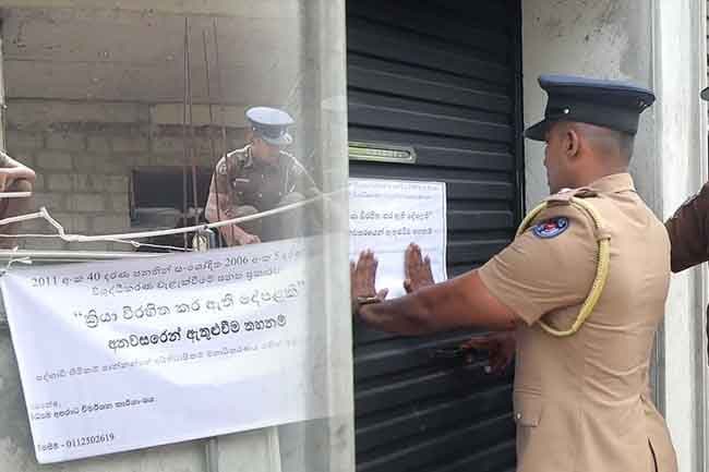 Over Rs. 40 million in assets linked to drug network seized in Panadura