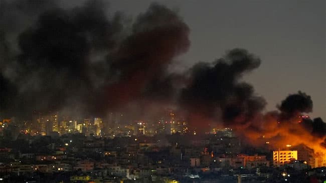 Israel strikes Beirut for the first time since ceasefire, senior Hezbollah commander killed
