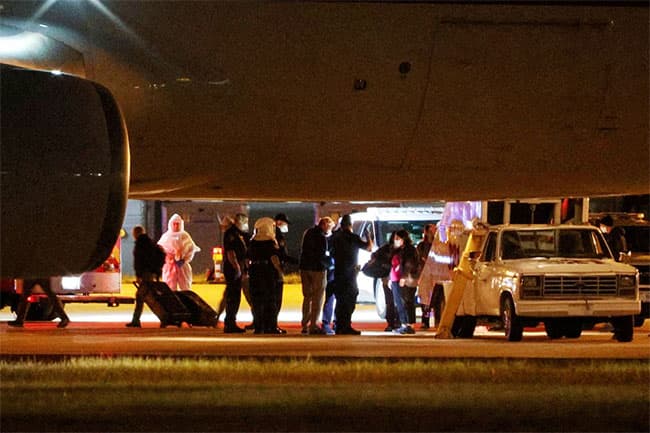 US says 18 passengers flown back after hantavirus outbreak on ship