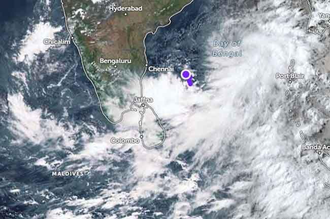 Low-pressure system northeast of Sri Lanka to weaken within 48 hours – Met. Dept.