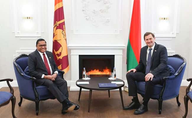 Sri Lanka, Belarus agree to expand bilateral ties across key sectors