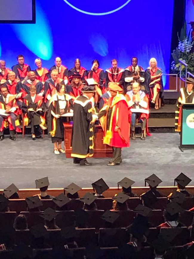 Prime Minister Wickremesinghe awarded an honorary doctorate