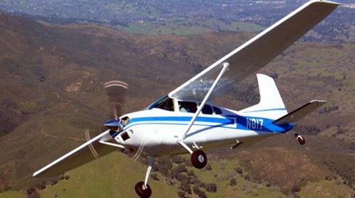 Light aircraft part falls off, lands on school ground