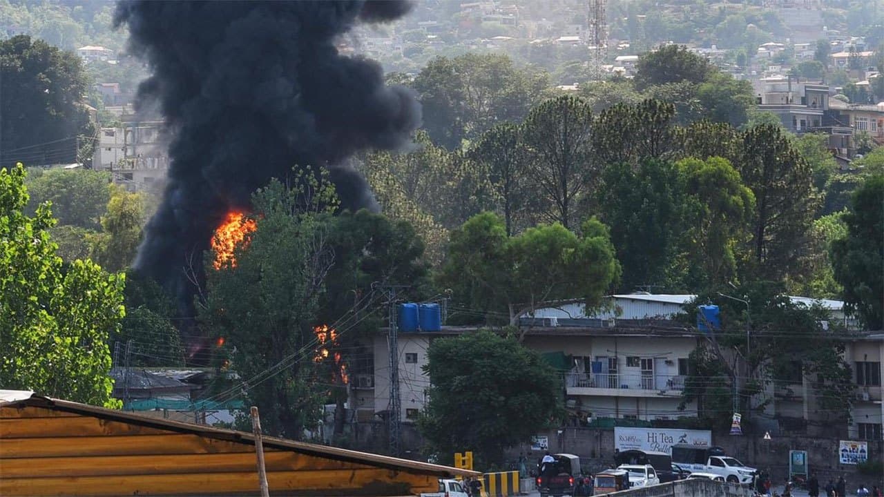 Pakistan army helicopter crashes during take-off in PoK, all on board dead