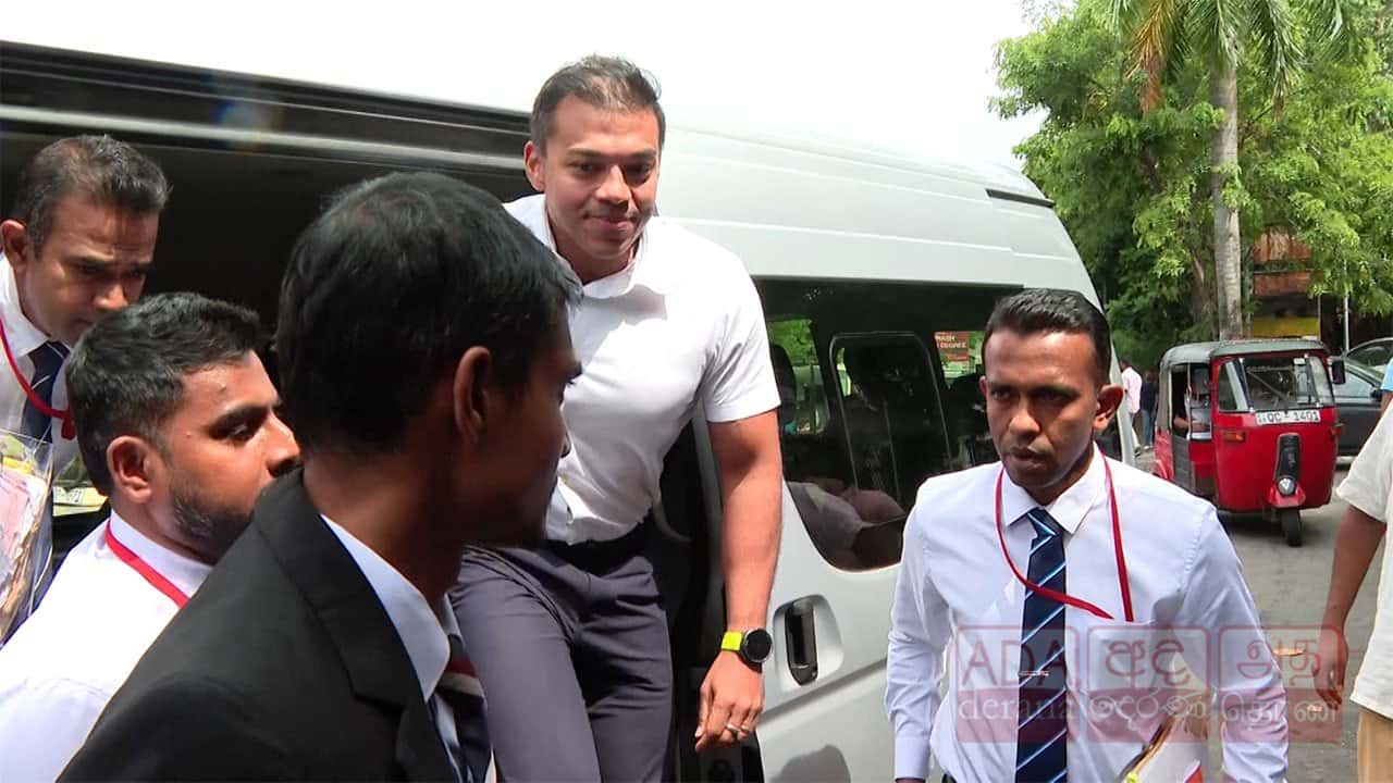 Yoshitha Rajapaksa brought to court