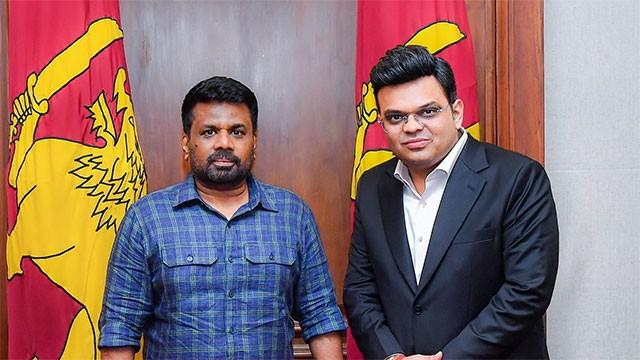 Jay Shah reaffirms commitment to Sri Lanka Cricket after meeting Sri Lanka's President