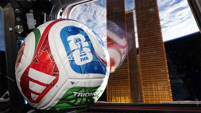 FIFA World Cup ball, Trionda, reaches space as NASA studies football technology aboard ISS