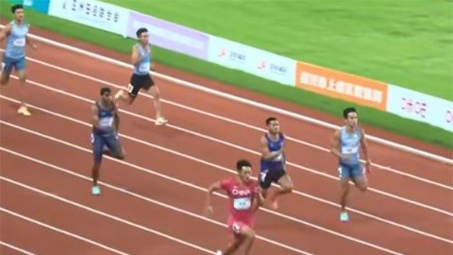 Sri Lanka’s 4x100m relay team sets new national record at Asian Relay Championships