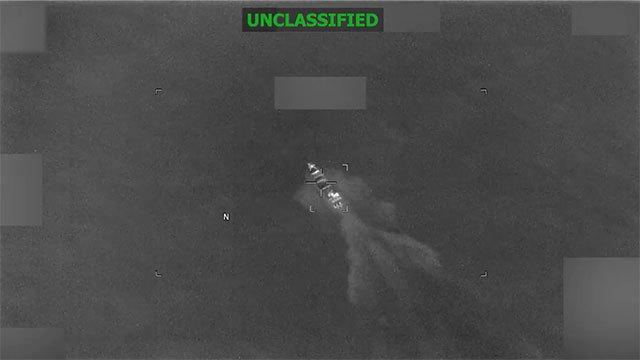 US military says it struck vessel in Caribbean, killing two