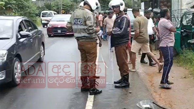 One killed, 10 injured in multi-vehicle accident in Kegalle