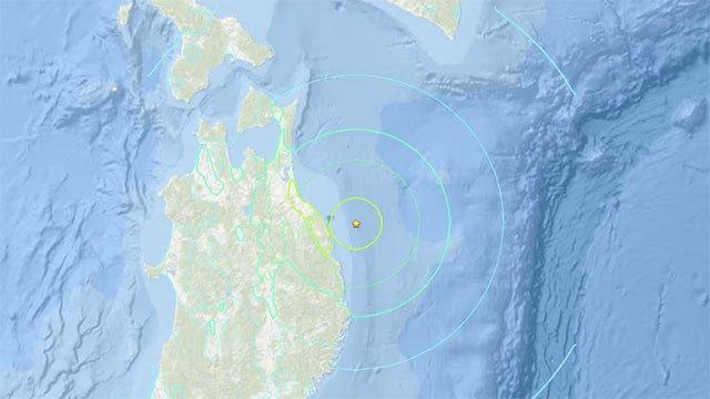Magnitude 6.9 quake hits northern Japan, no tsunami warning