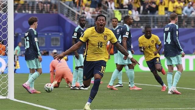 Ecuador stun four-time winners Germany 2-1 to reach knockout stages