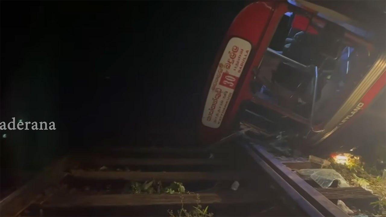 42 injured as bus plunges into precipice in Diyatalawa