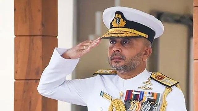 Navy Commander Vice Admiral Kanchana Banagoda promoted to rank of Admiral