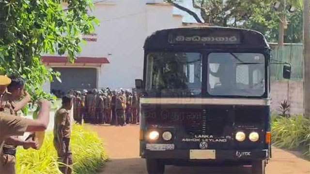 20 inmates hospitalized following clash inside Negombo Prison