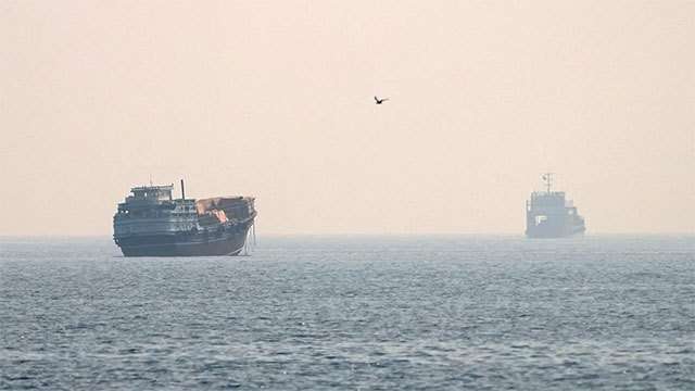 US insists Strait of Hormuz is open as it exchanges strikes with Iran
