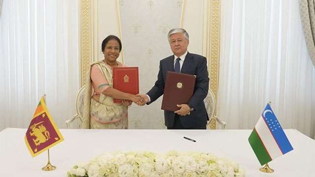 Sri Lanka and Uzbekistan hold first political consultations to strengthen bilateral cooperation