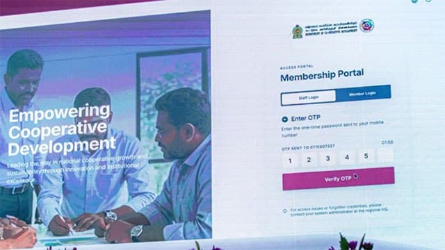 National Digital Portal launched to modernise Sri Lanka’s cooperative sector