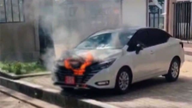 Police urge caution as viral video falsely links child to car fire in Kurunegala