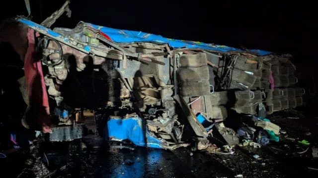 School bus crash kills at least 20 students in Uganda