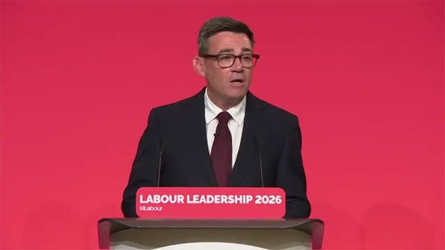 Andy Burnham named UK's Labour leader ahead of taking over as PM